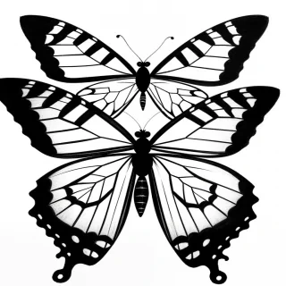 buterfly drawings