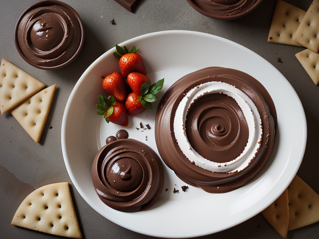 what to eat with chocolate hummus