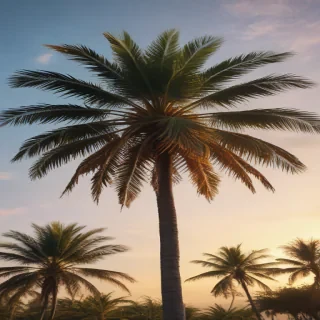 palm trees background