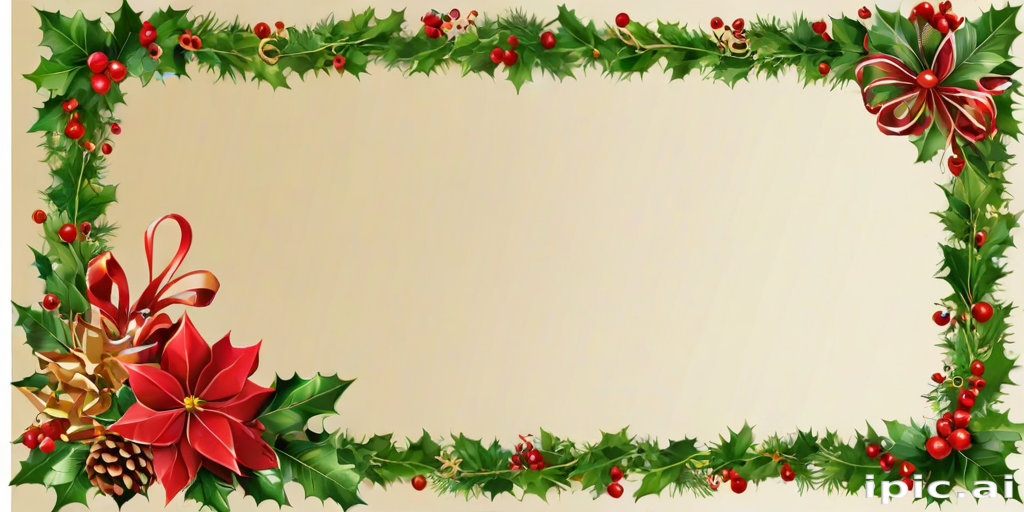 christmas frame clip art