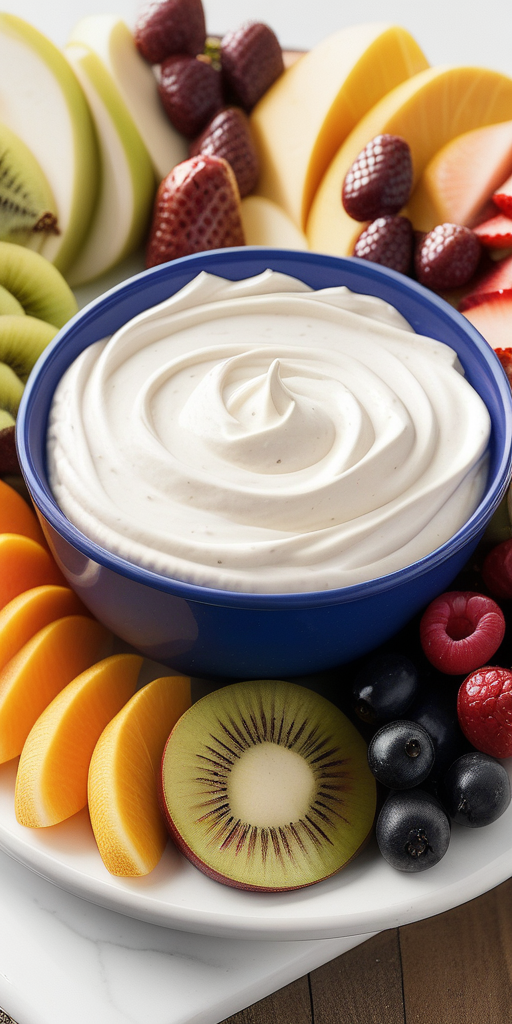 cream cheese fruit dip without marshmallow