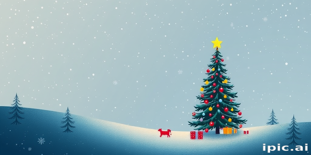 simple christmas iphone wallpaper