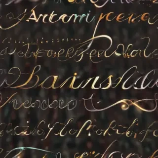 laura in cursive