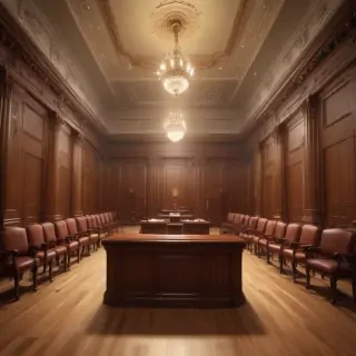 court room background