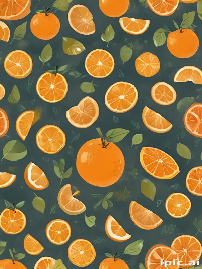 orange cute wallpaper