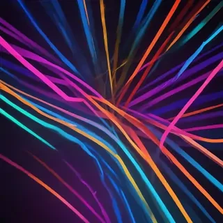 neon colored backgrounds