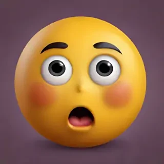 surprised emoji