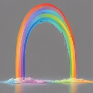 transparent background rainbow clipart