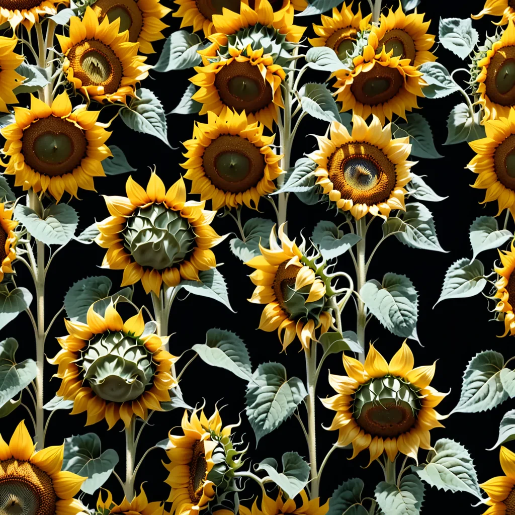 sunflowers aesthetic