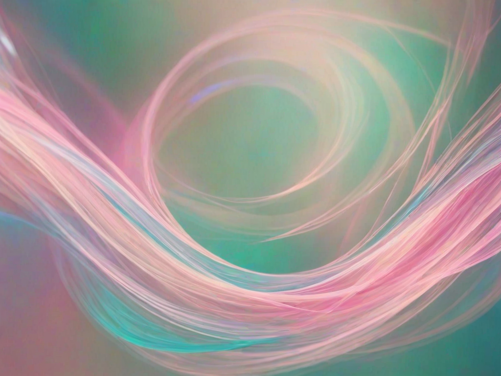 create a vibrant abstract background with swirling pastel colors and soft glowing bokeh lights in shades of pink, blue, and green