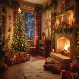 cute christmas background
