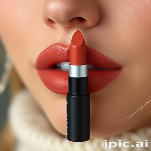 Matte Terracotta Dream lip color offers a warm, earthy tone that enhances natural beauty, perfect for autumn-inspired looks and boho-chic ensembles