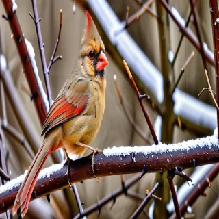 female cardinal