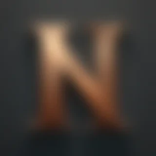letter n