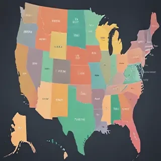 us states map