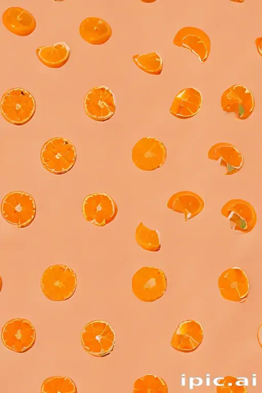aesthetic orange background