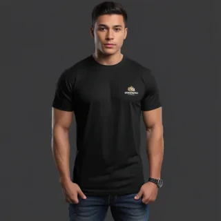 black tee png