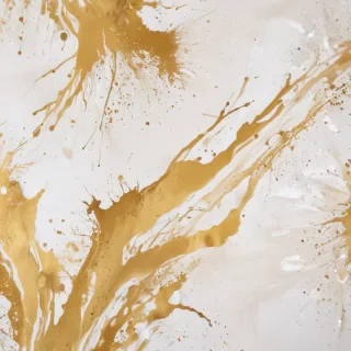 gold and white background