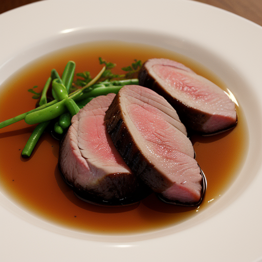 what does duck breast taste like