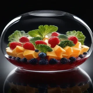 transparent food