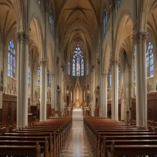 church drawing