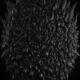 sparkling black background