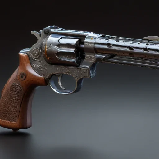 gun with no background