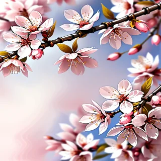 sakura flower background