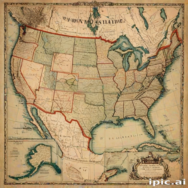 united states map