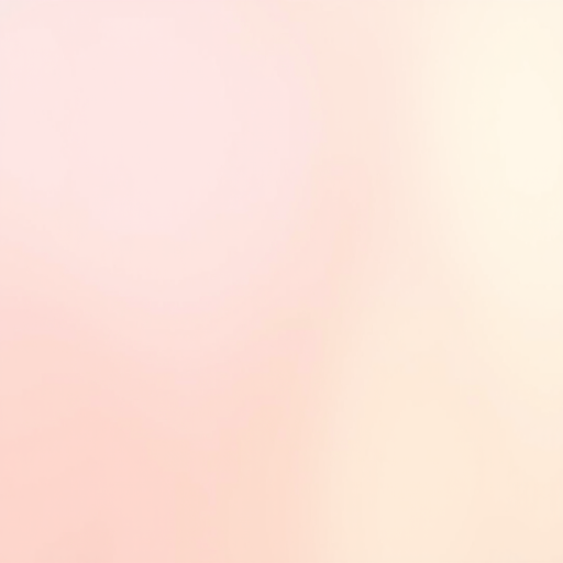 Create a soft gradient background transitioning from pale pink at the center to creamy beige at the edges with a smooth and even blend.