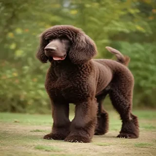 irish water spaniel