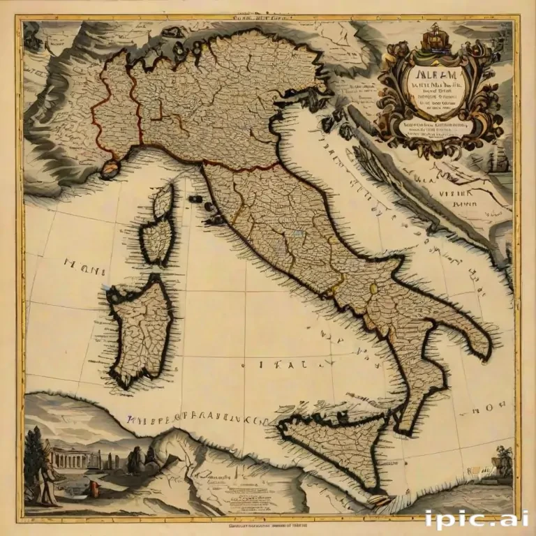 map of italy