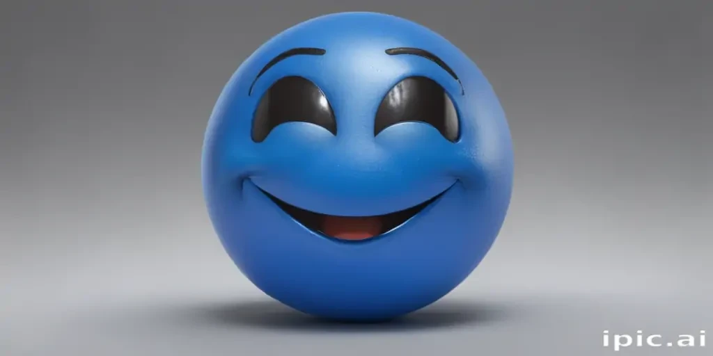blue emoji