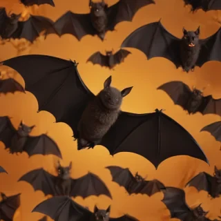 pics of halloween bats