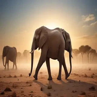 elephant background
