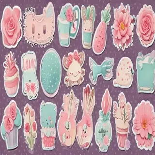 scrapbook stickers png