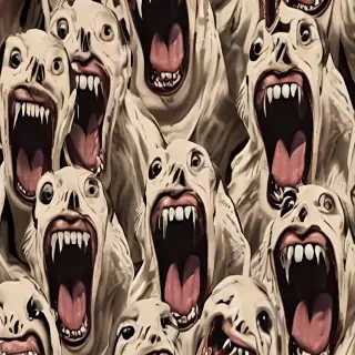 screaming background