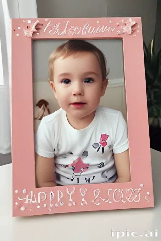 birthday frame