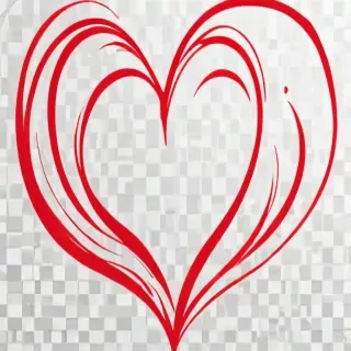 heart png outline