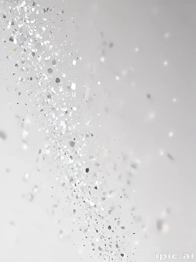 sparkles white background