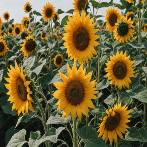 sunflowers aesthetic