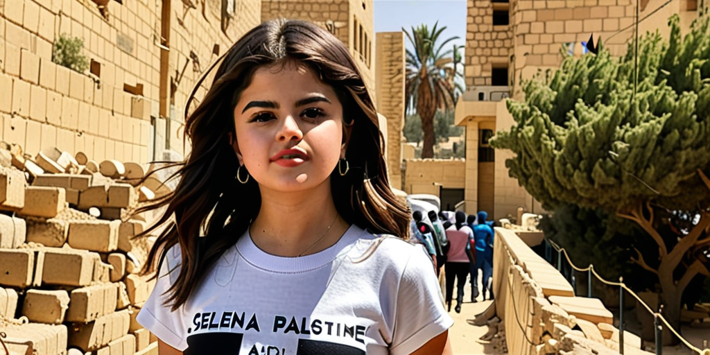 selena gomez palestine comment