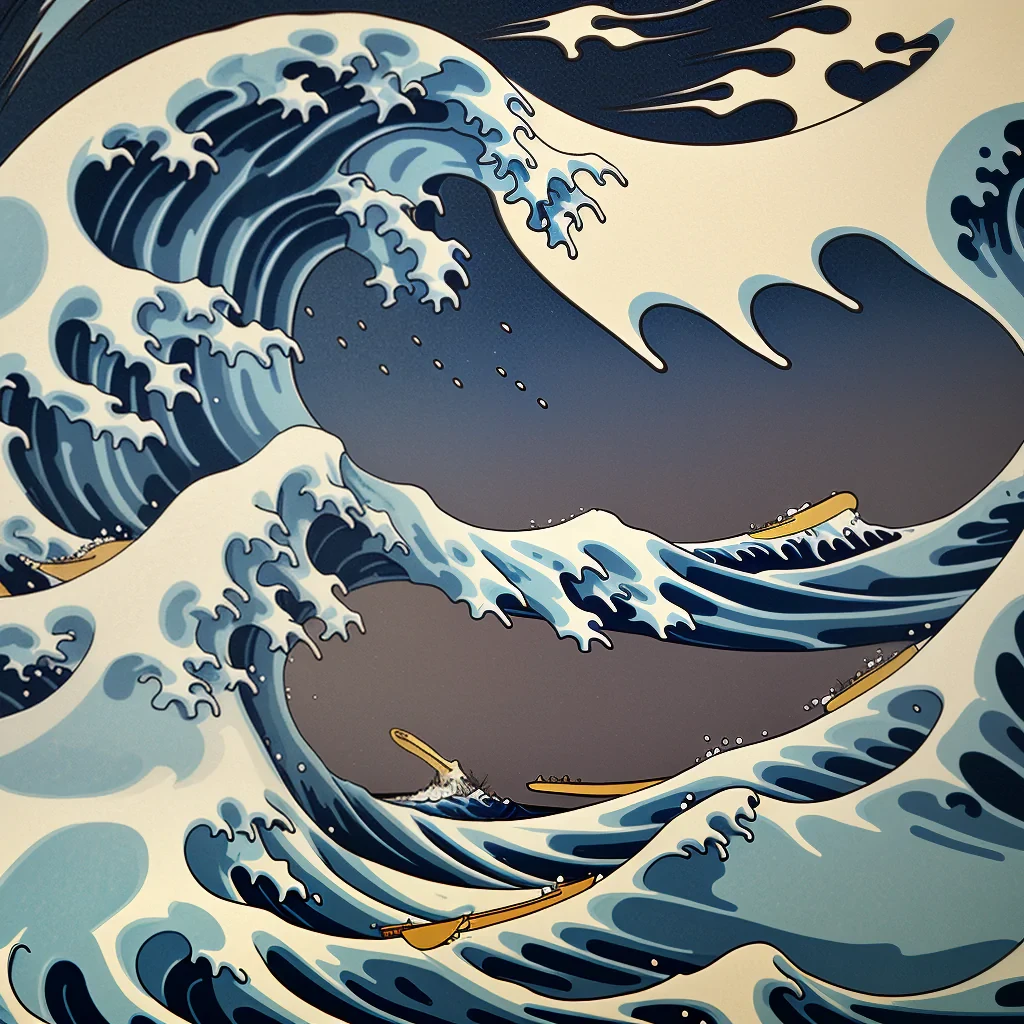 the great wave off kanagawa