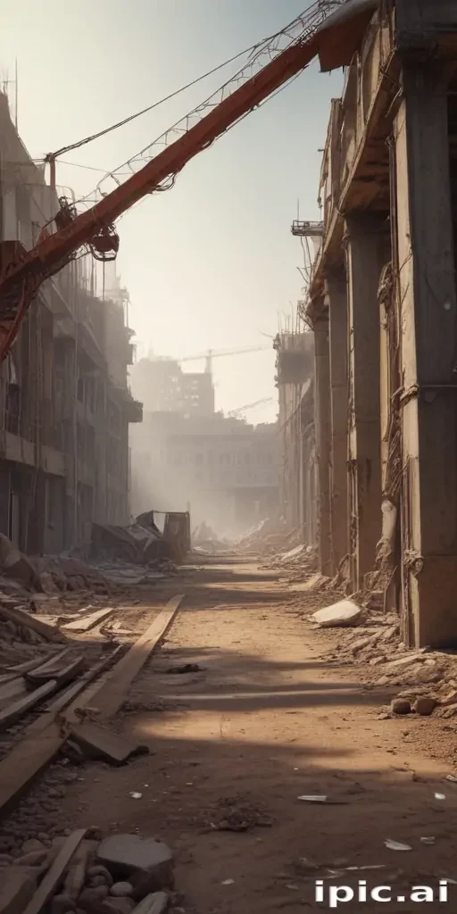 construction site background