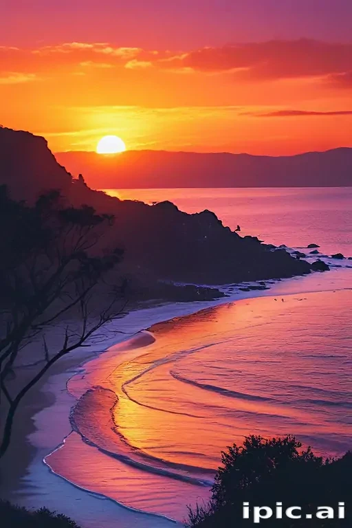sunset wallpaper for phone
