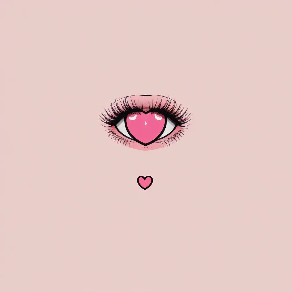 heart eyes wallpaper