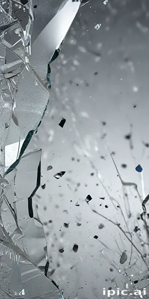 wallpaper broken glass
