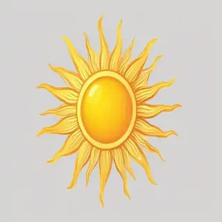 transparent background sun clipart