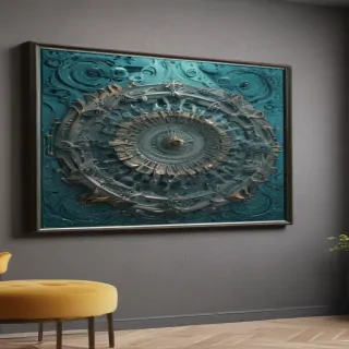 wall art mock up