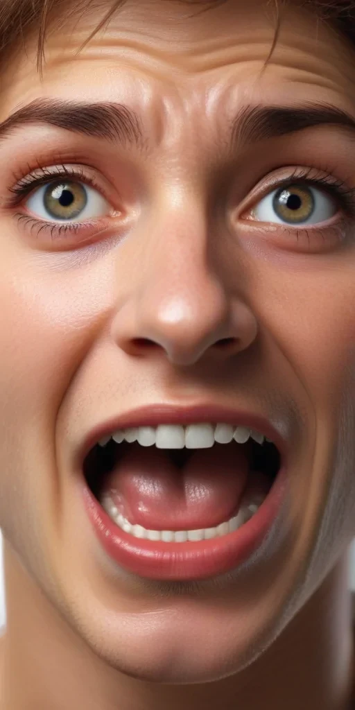 shocked face png